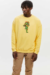 Michelangelo Sweat-shirt Yellow Sun - BRICKTOWN x TMNT ™