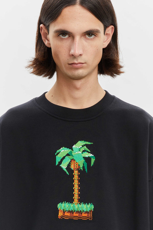 Lonely Palm Tree Sweat-shirt  - BRICKTOWN x SONIC THE HEDGEHOG ™
