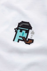Pipe Smoker Alien T-shirt - CRYPTOPUNKS