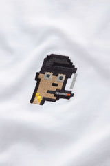 Smoking Rapper T-shirt - CRYPTOPUNKS