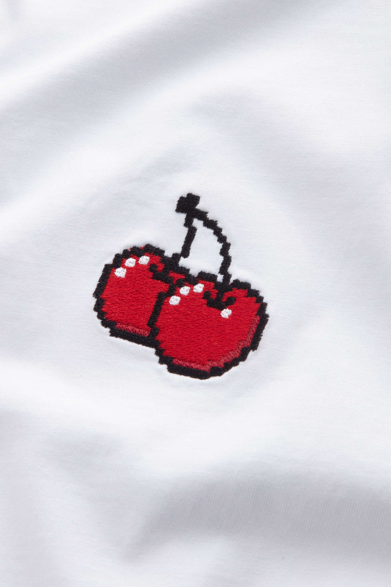 Two Cherries T-shirt White