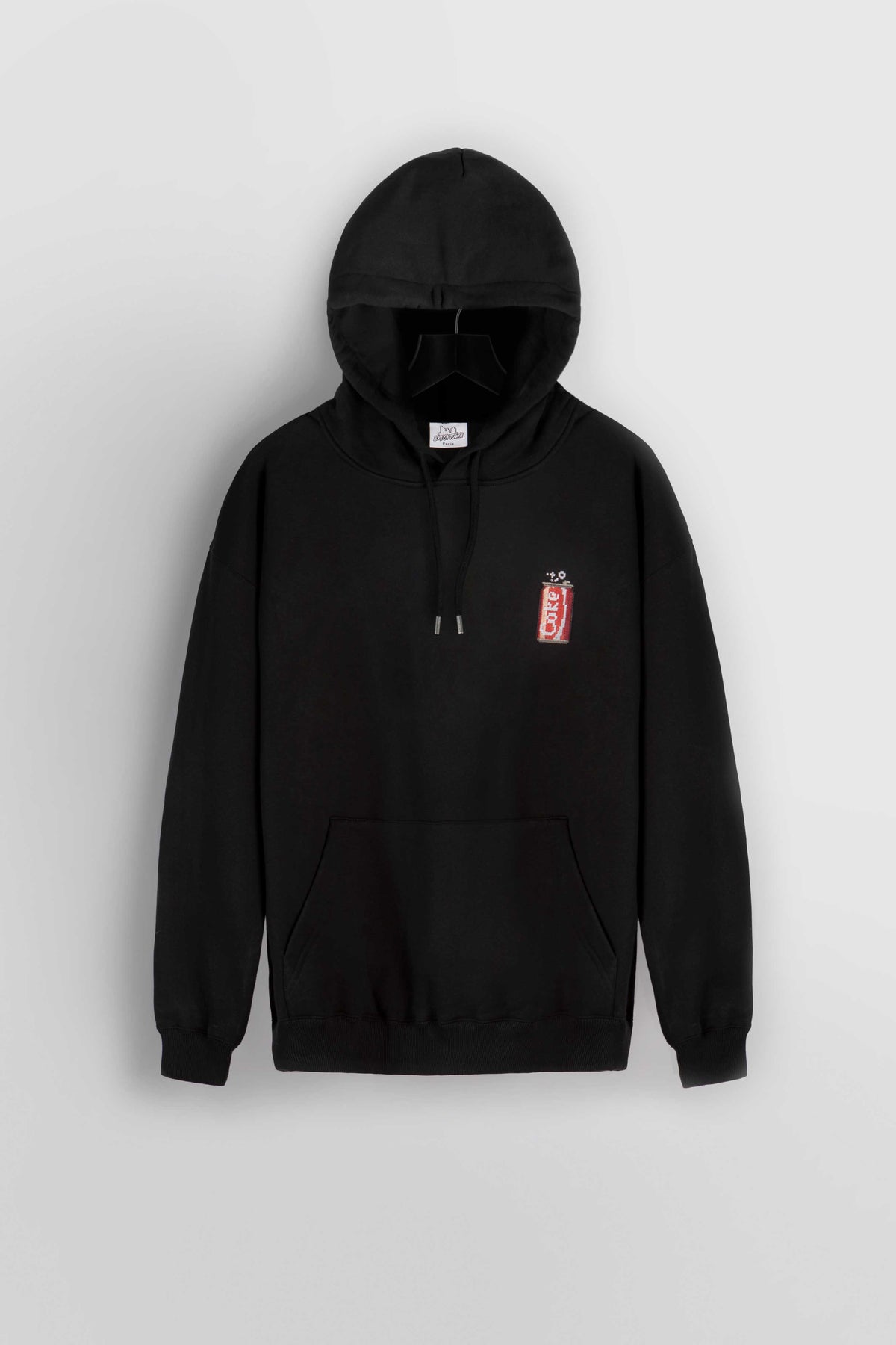 Cokecanhoodieblack-