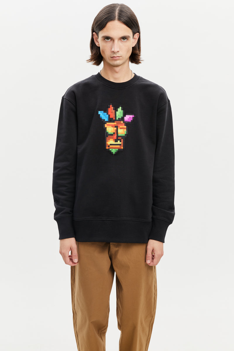 Aku Mask Sweatshirt - BRICKTOWN x CRASH BANDICOOT ™