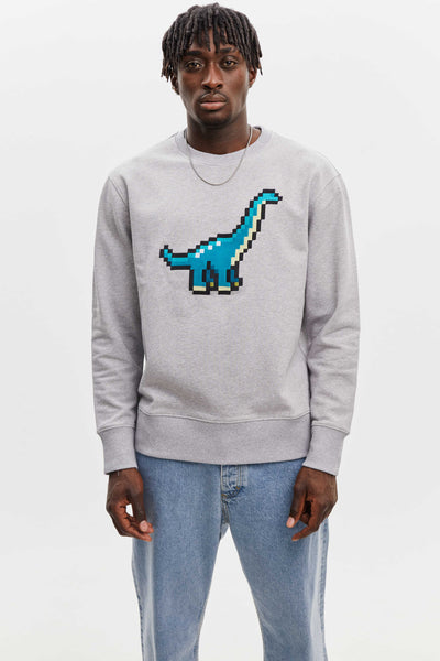 dinosaursweat-shirtheathergrey