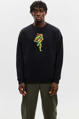 Michelangelo Sweat-shirt Black - BRICKTOWN x TMNT ™