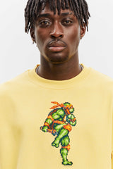 Michelangelo Sweat-shirt Yellow Sun - BRICKTOWN x TMNT ™