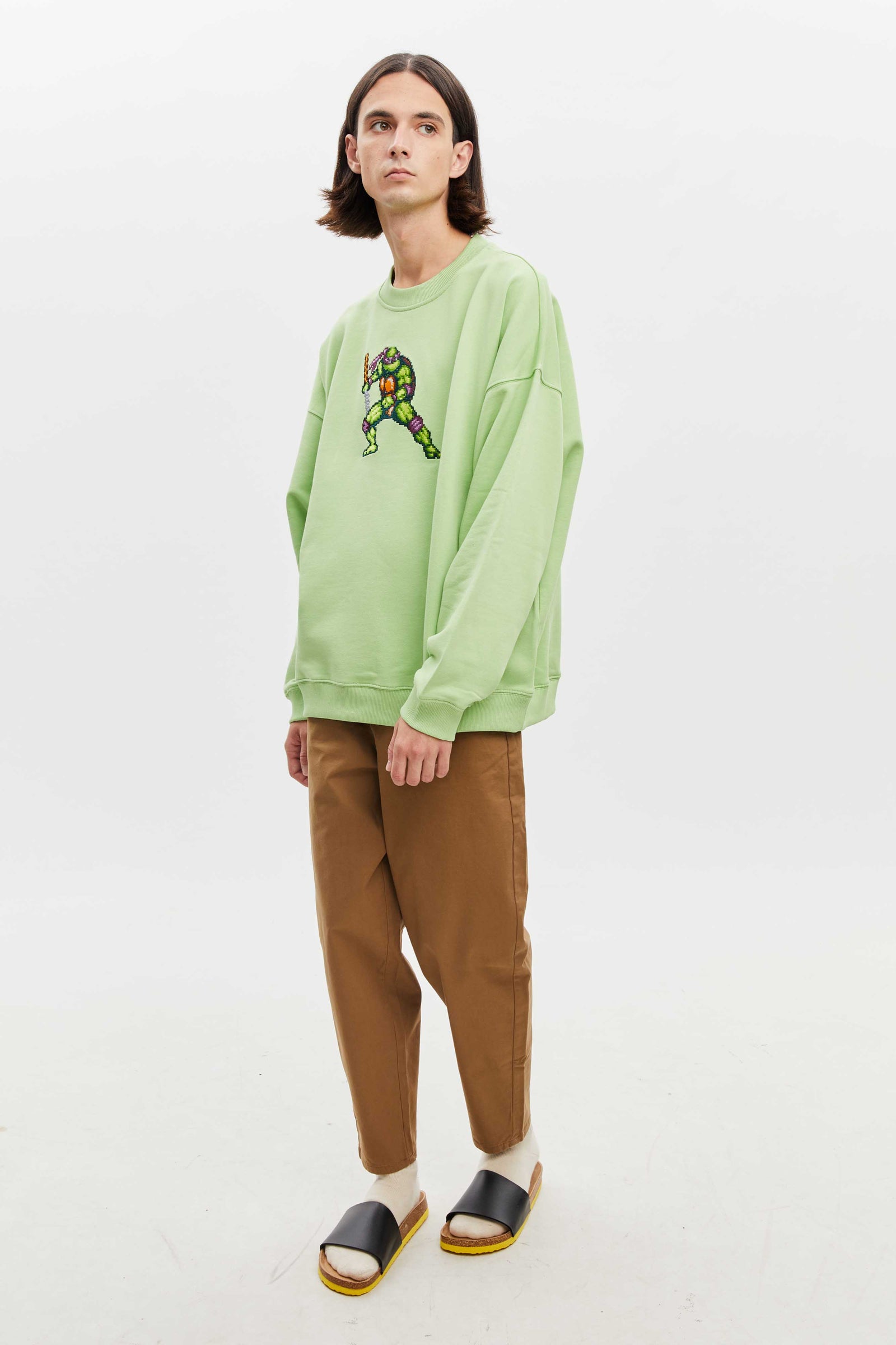 BattleDog Crewneck (Green) | NastyDog OnlineStore