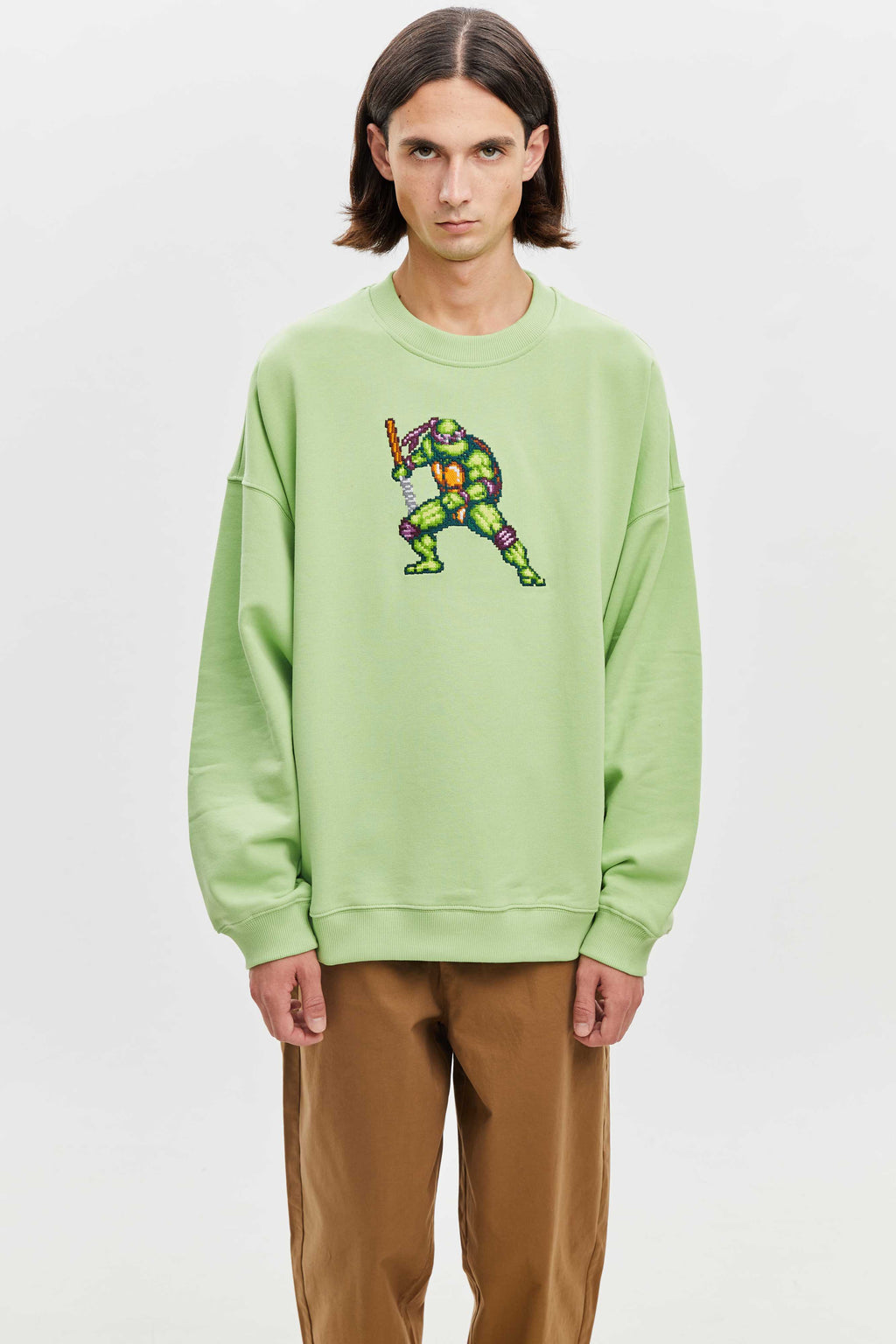 【完売品】nastydog BattleDog Crewneck (Green) 完売品】nastydog BattleDog Crewneck (Green) 完売品】nastydog