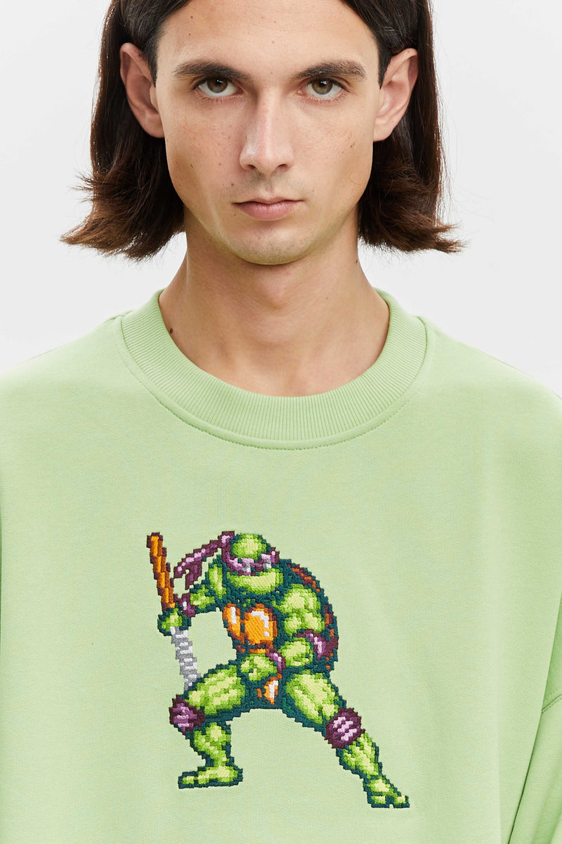 Maglietta Ufficiale Teenage Mutant Ninja Turtles – Donatello – Verde Cotone 100% - Foto 2