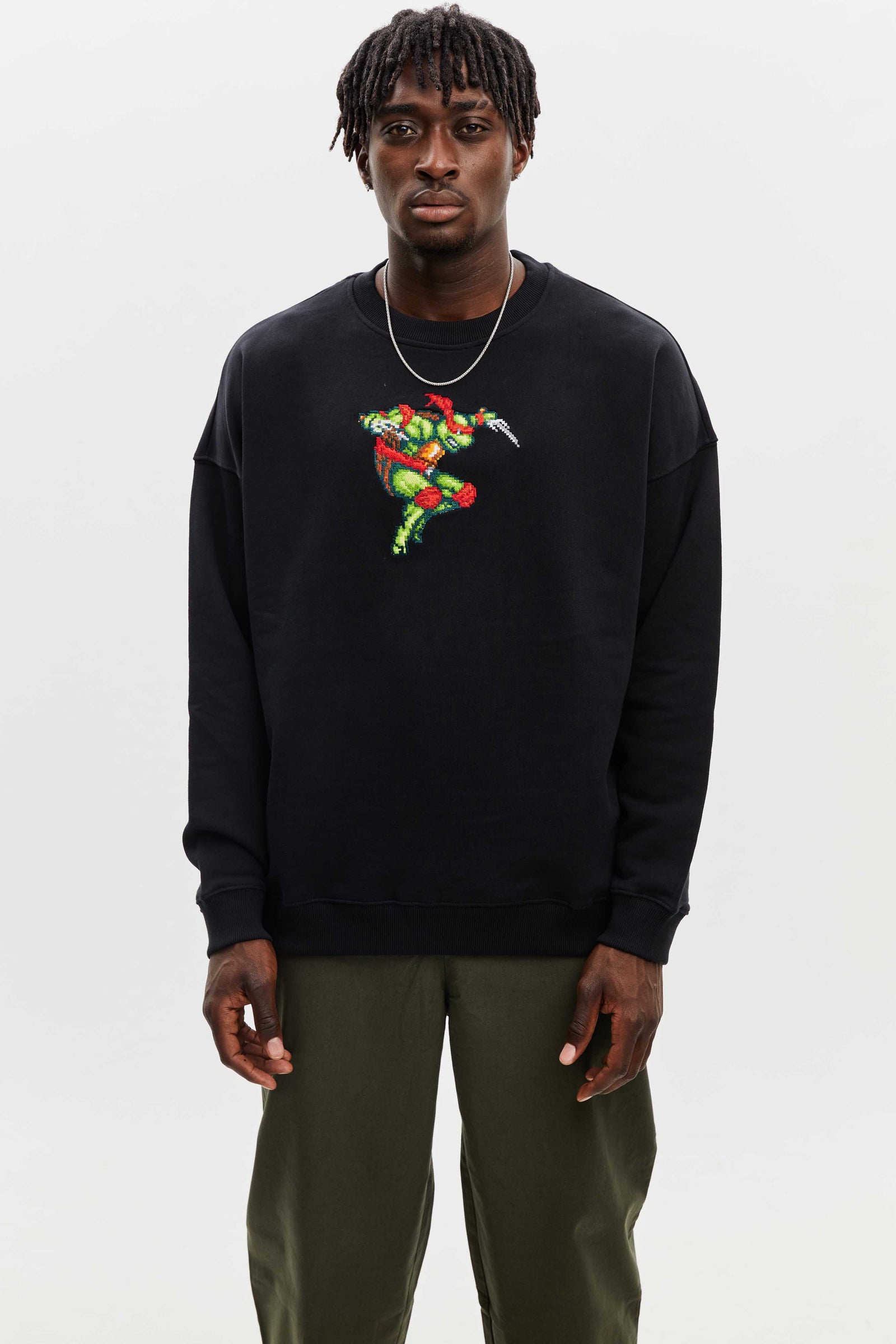 こばやん　main story brick Tシャツ 4y Raphael Sweat-shirt - BRICKTOWN x TMNT ™ – Bricktown World