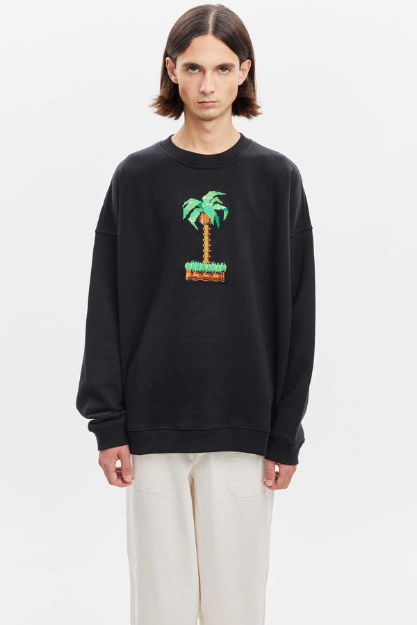 Lonely Palm Tree Sweat-shirt  - BRICKTOWN x SONIC THE HEDGEHOG ™