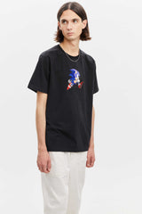 Sonic Jumping T-shirt Black - BRICKTOWN x SONIC THE HEDGEHOG ™