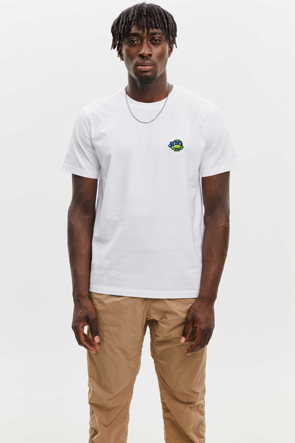 Leonardo T-shirt White - BRICKTOWN x TMNT ™