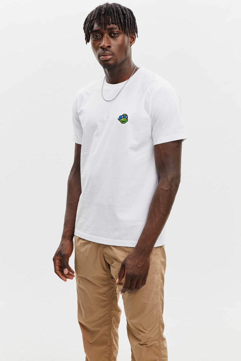 Leonardo T-shirt White - BRICKTOWN x TMNT ™