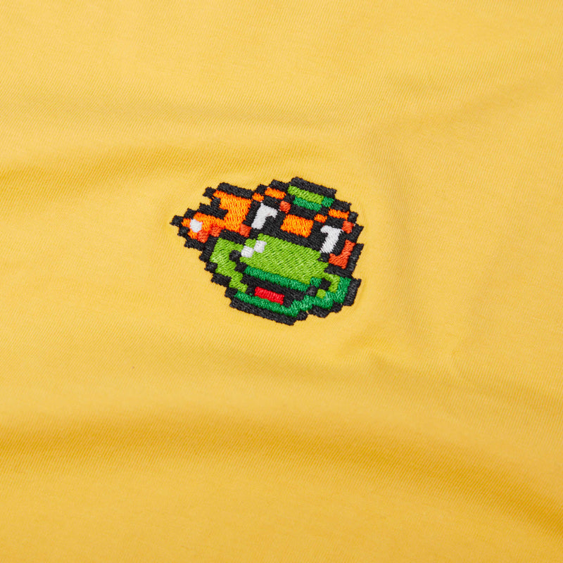 Michelangelo T-shirt Yellow Sun - BRICKTOWN x TMNT ™