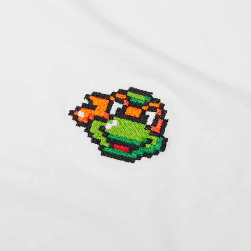 Michelangelo T-shirt White - BRICKTOWN x TMNT ™